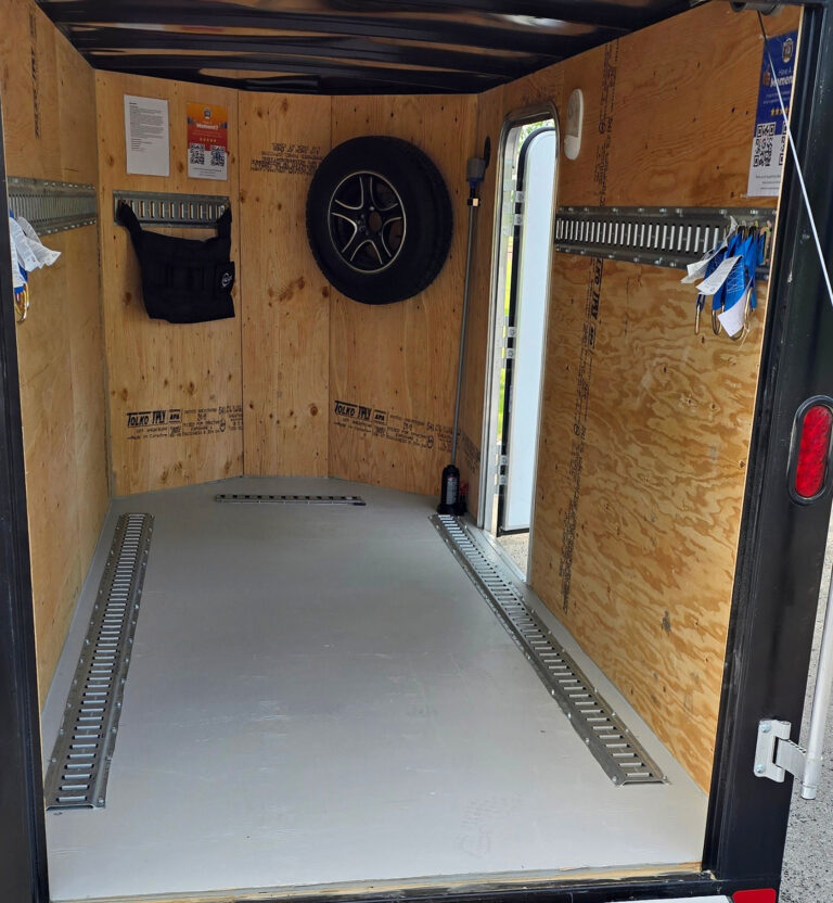 5x10ft Enclosed Cargo Trailer Rental