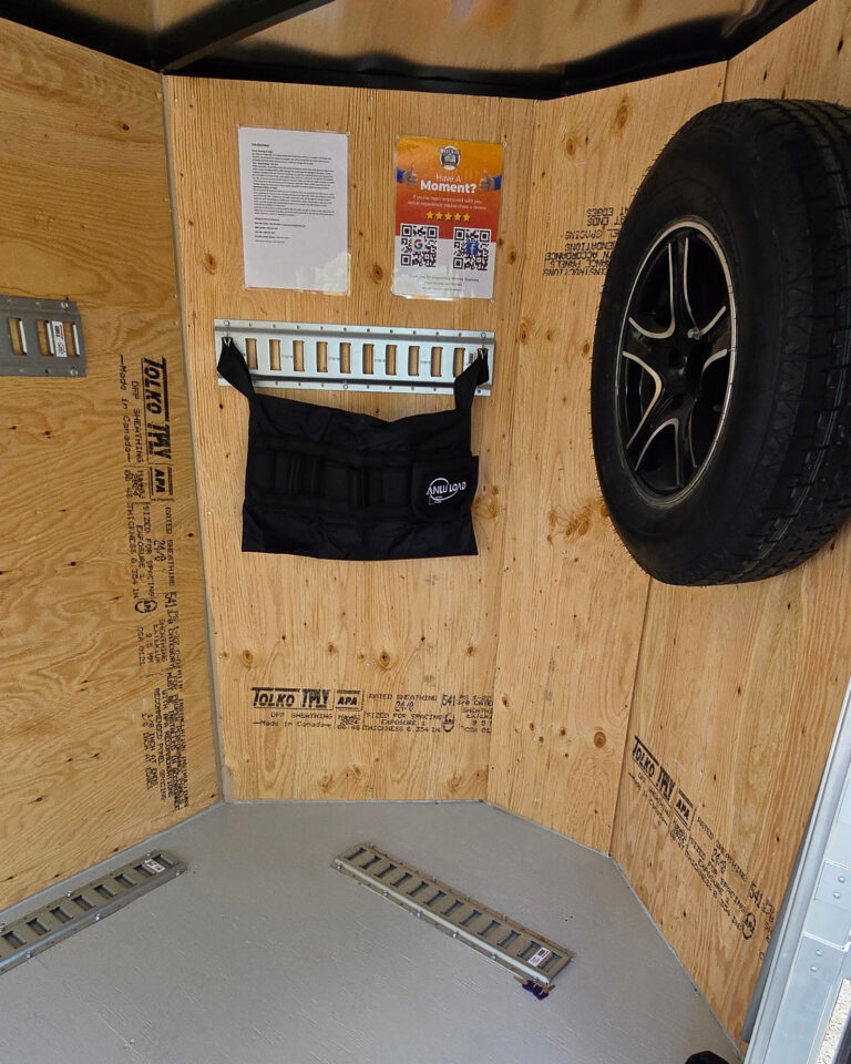 5x10ft Enclosed Cargo Trailer Rental