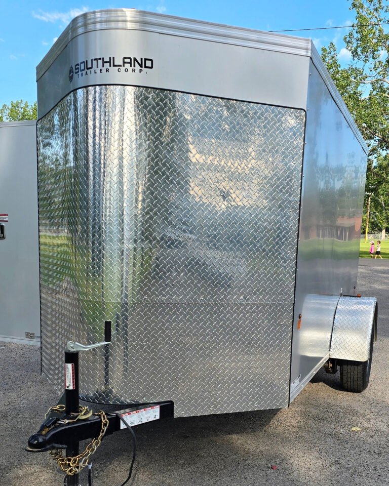 5x10ft Enclosed Cargo Trailer Rental