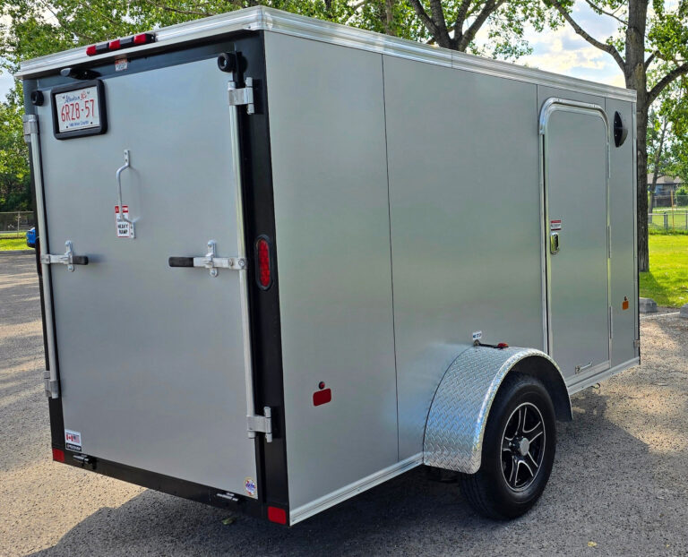 5x10ft Enclosed Cargo Trailer Rental