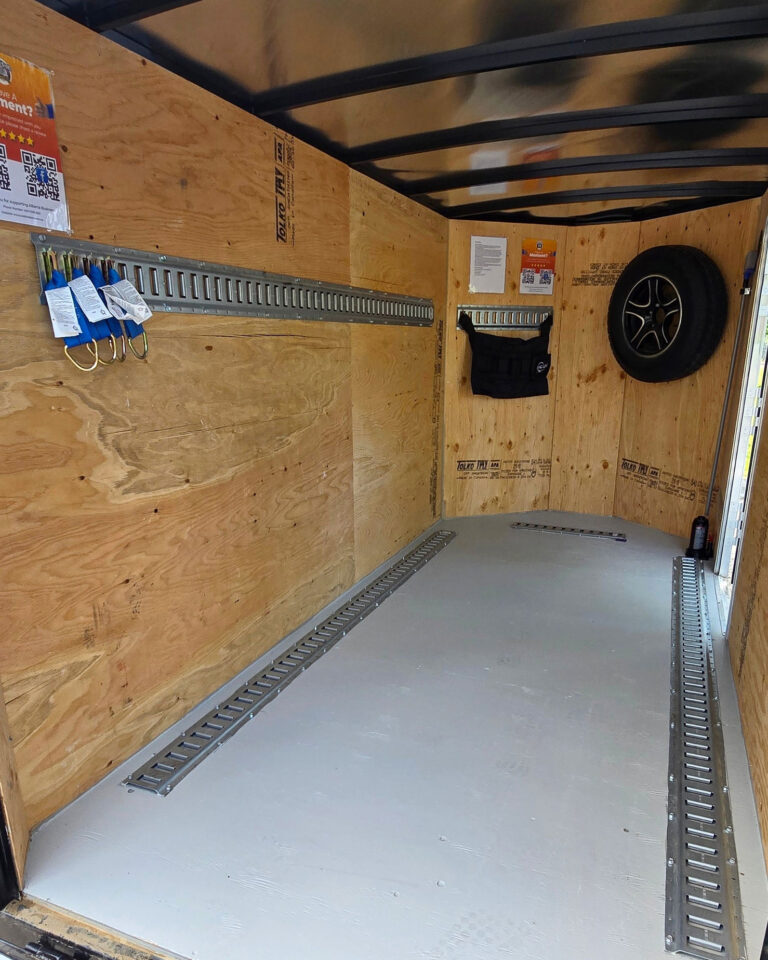 5x10ft Enclosed Cargo Trailer Rental