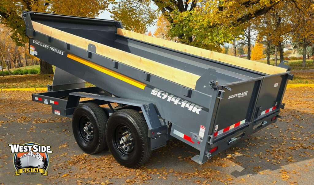14 FT Dump Trailer 14K LBS - Westside Rental