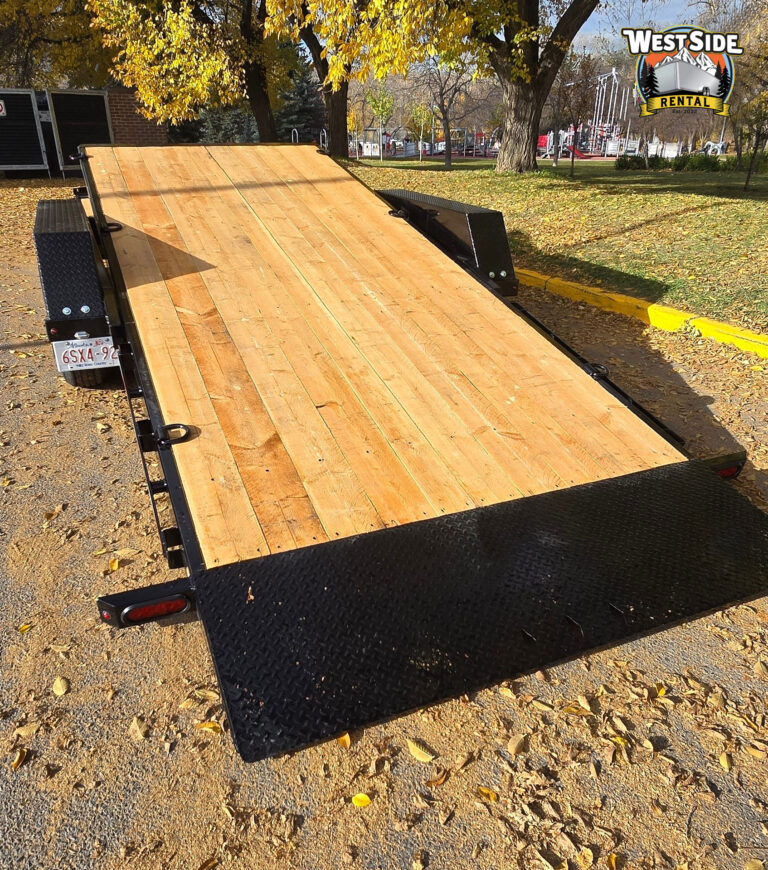 22 FT Flatdeck - Tilt Equipment - Car Hauler -Westside Rental (2)