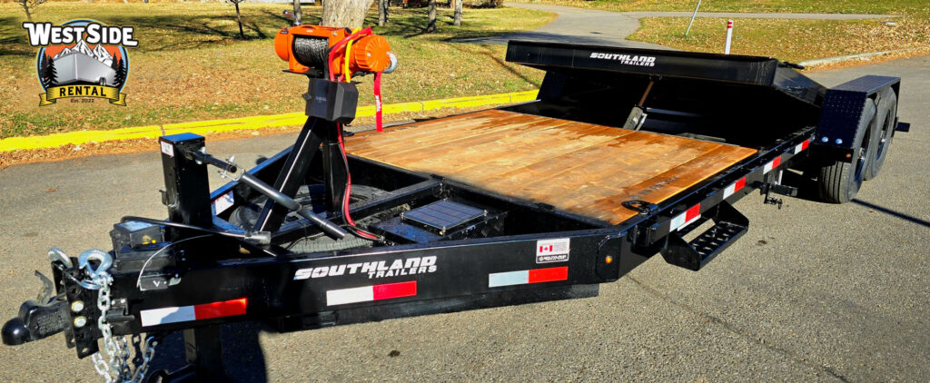 22 FT Flatdeck - Tilt Equipment - Car Hauler -Westside Rental