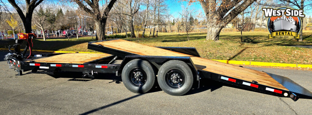 22 FT Flatdeck - Tilt Equipment - Car Hauler -Westside Rental