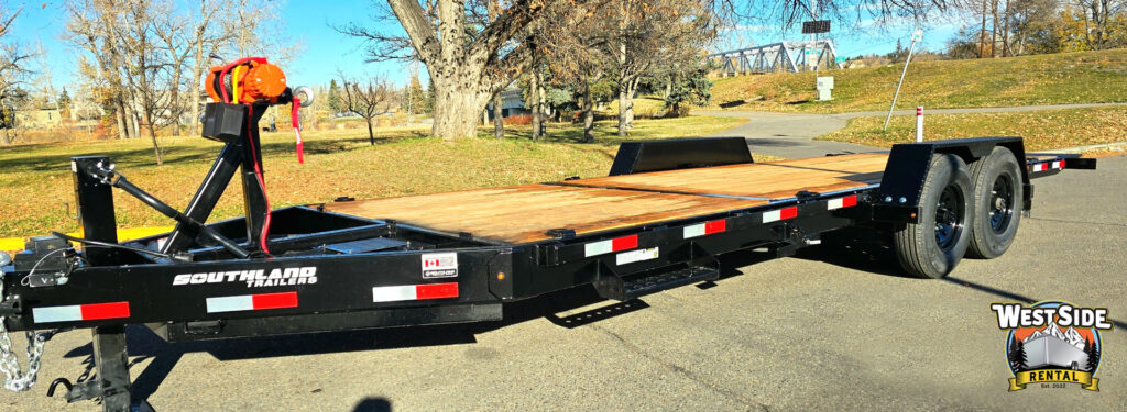 22 FT Flatdeck - Tilt Equipment - Car Hauler -Westside Rental
