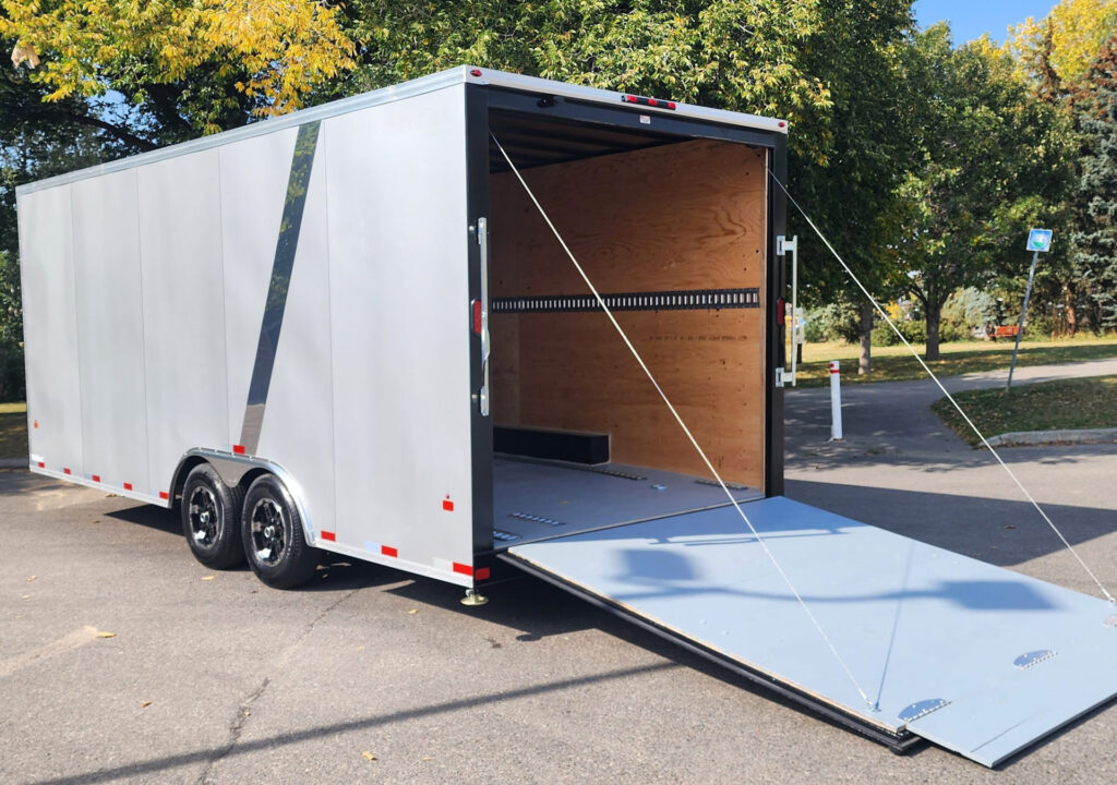 8.5x22 Ft Enclosed Cargo Trailer Rental