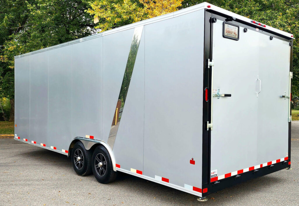 8.5x24 FT Enclosed Car Hauler 1 1