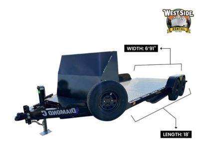 18 ft Flat Deck Trailer
