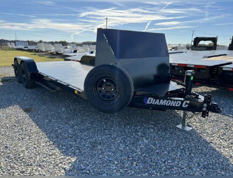 18 ft car hauler flatdeck trailer 2