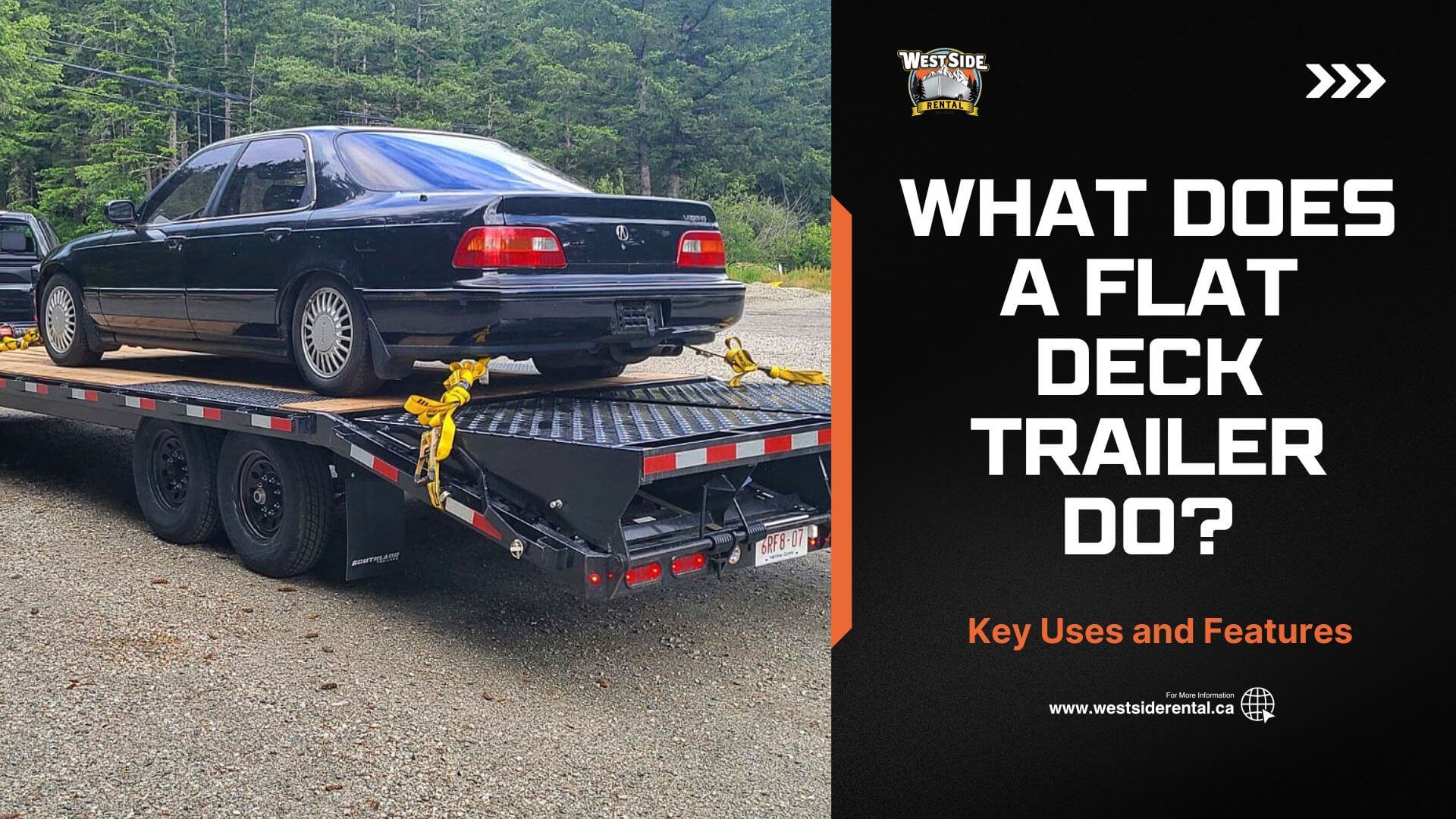 What Does a Flat Deck Trailer Do