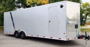 Key Components on an Enclosed Trailer