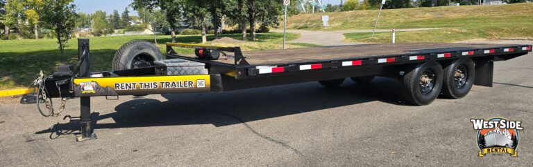 20 ft deckover flatbed trailer 2