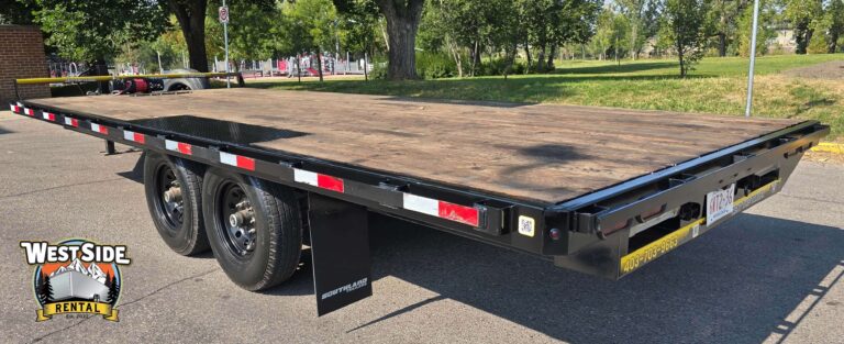 20 ft deckover flatbed trailer 7