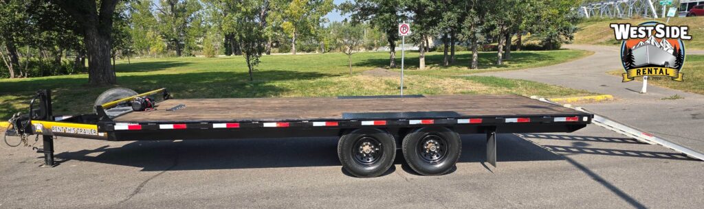 20 ft deckover flatbed trailer 8