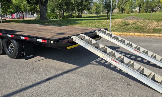 20 ft deckover flatbed trailer 9