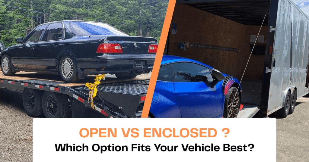 Open vs Enclosed Car Shipping 1