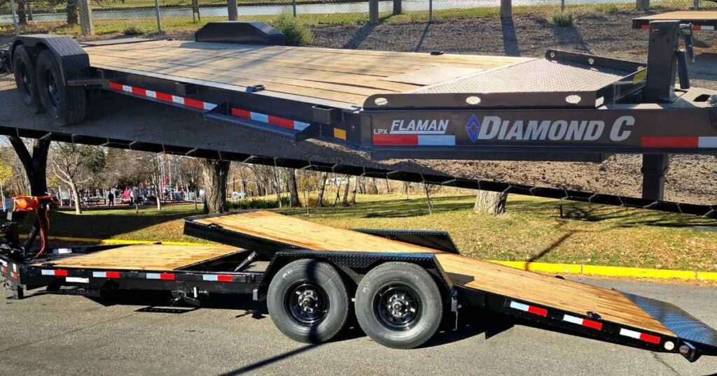Flatbed or Tilt Deck Trailer