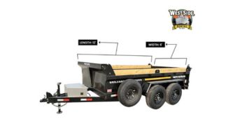 12ft dump trailer