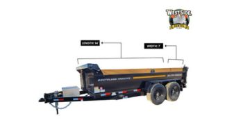 14ft dump trailer