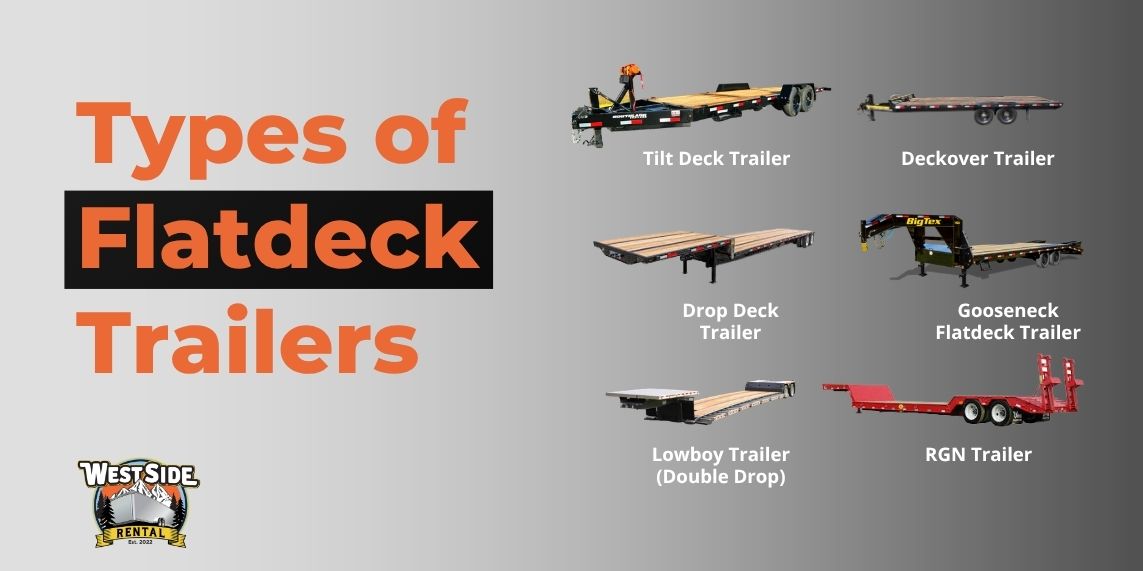 Trailer Brake Types: Electric vs Surge vs EOH Explained 2 Types of Flatdeck Trailers