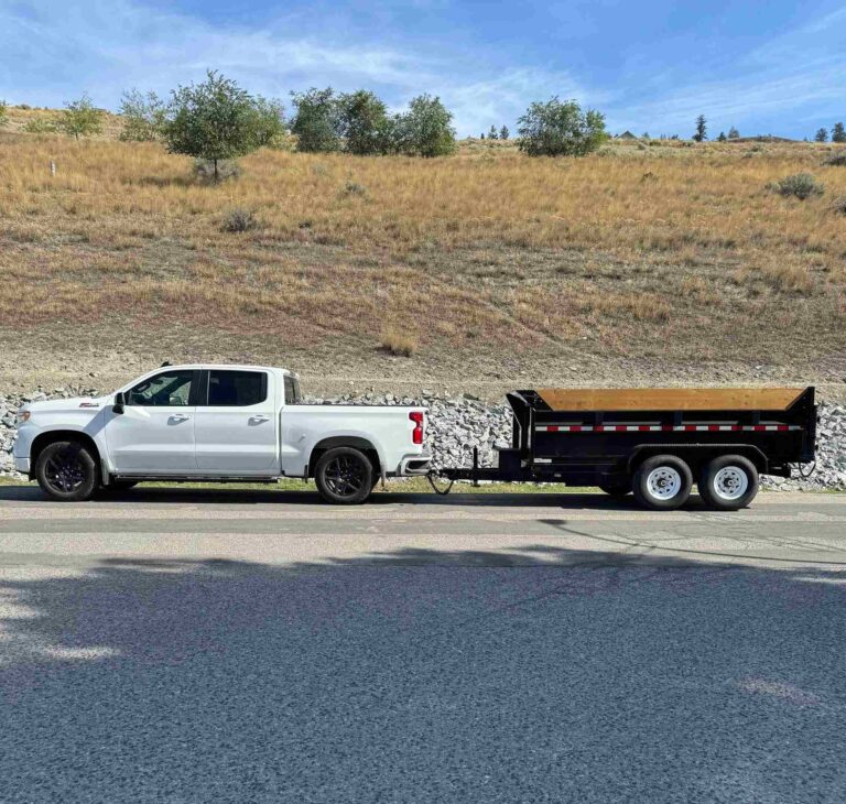 Westside Rental dump trailer