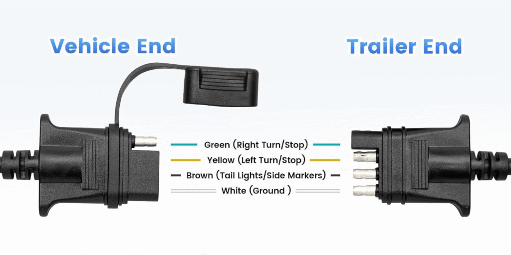 4-Wire Trailer Connectors