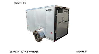 10 ft Enclosed Trailer