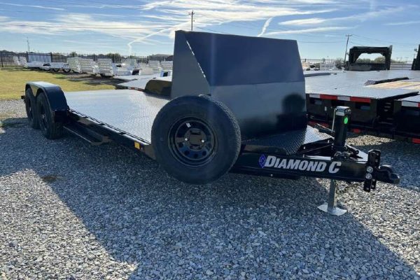 Tilt Deck Trailer 143 18 ft car hauler flatdeck trailer 2