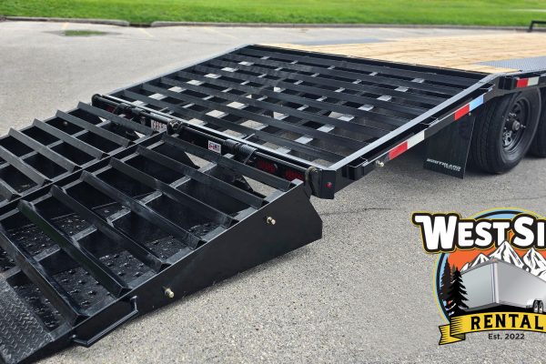 Tilt Deck Trailer 121 20 FT DECK-OVER - CAR HAULER - Westside Rental
