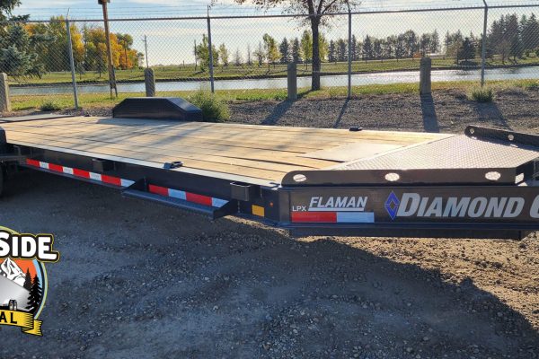 Tilt Deck Trailer 124 24 FT Flatdeck - Tilt Equipment - Car Hauler -Westside Rental