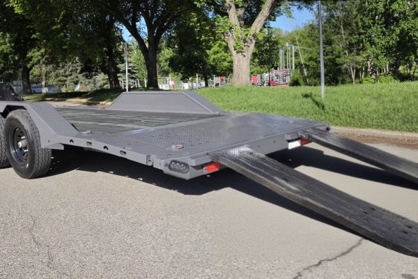 Tilt Deck Trailer 139 24 ft Bumper-Pull Car Hauler Trailer
