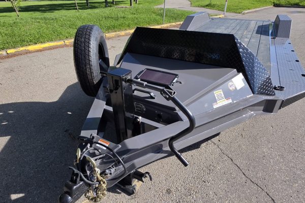 Tilt Deck Trailer 134 24 ft Bumper-Pull Car Hauler Trailer